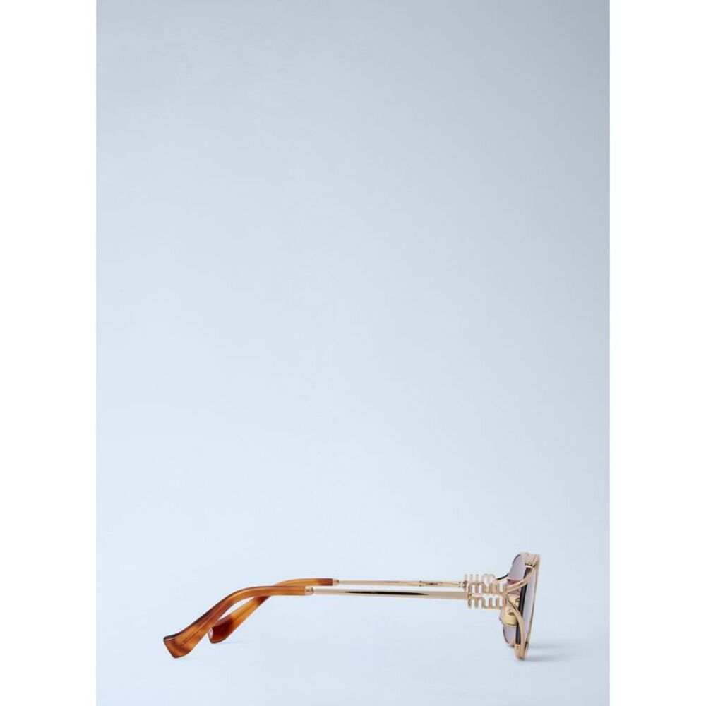 Miu Miu Men Mu 52Ys Oval Sunglasses - Picture 3 of 7